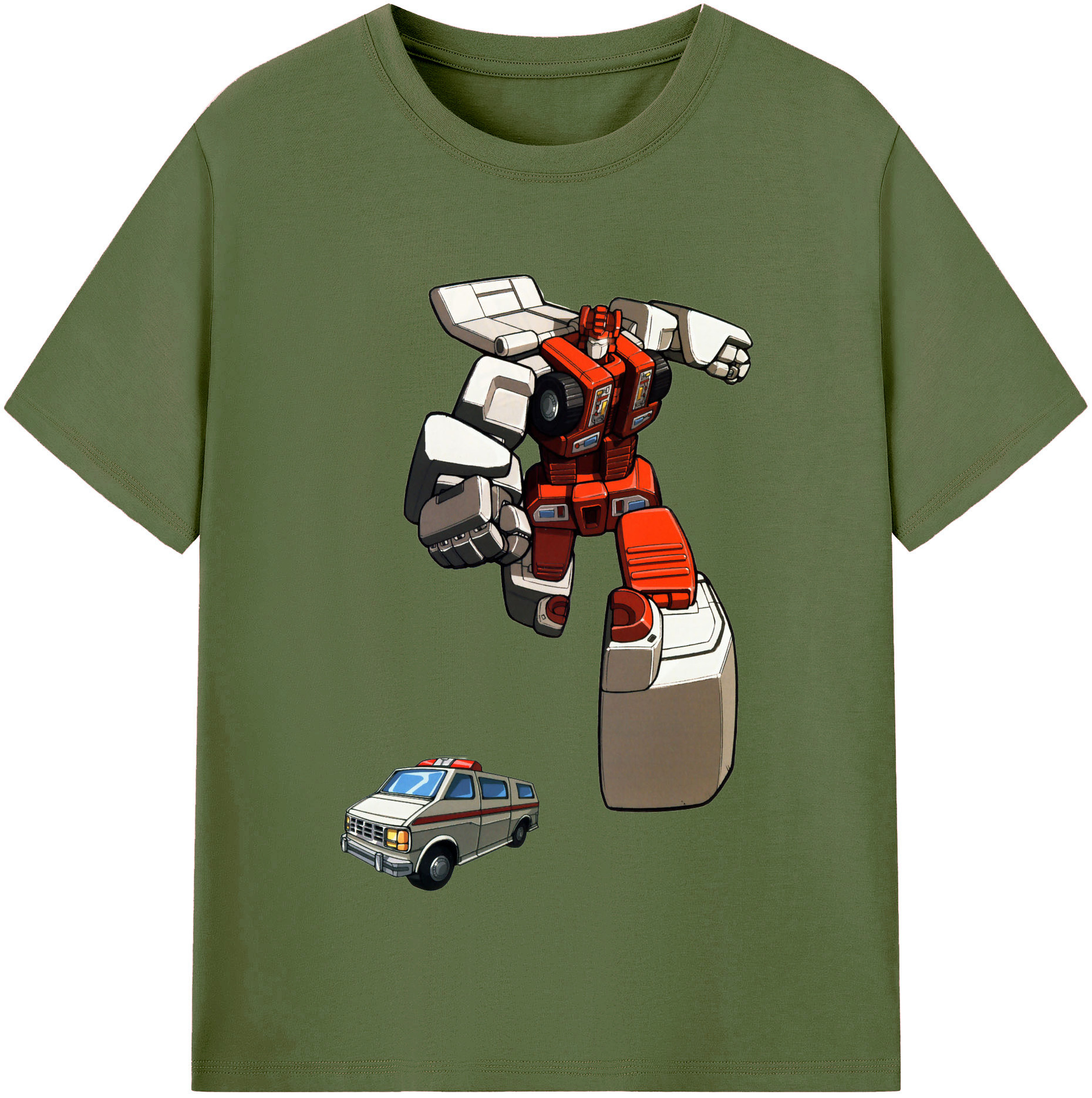 （画像用）  綿100％半袖Tシャツ（フロントプリント）